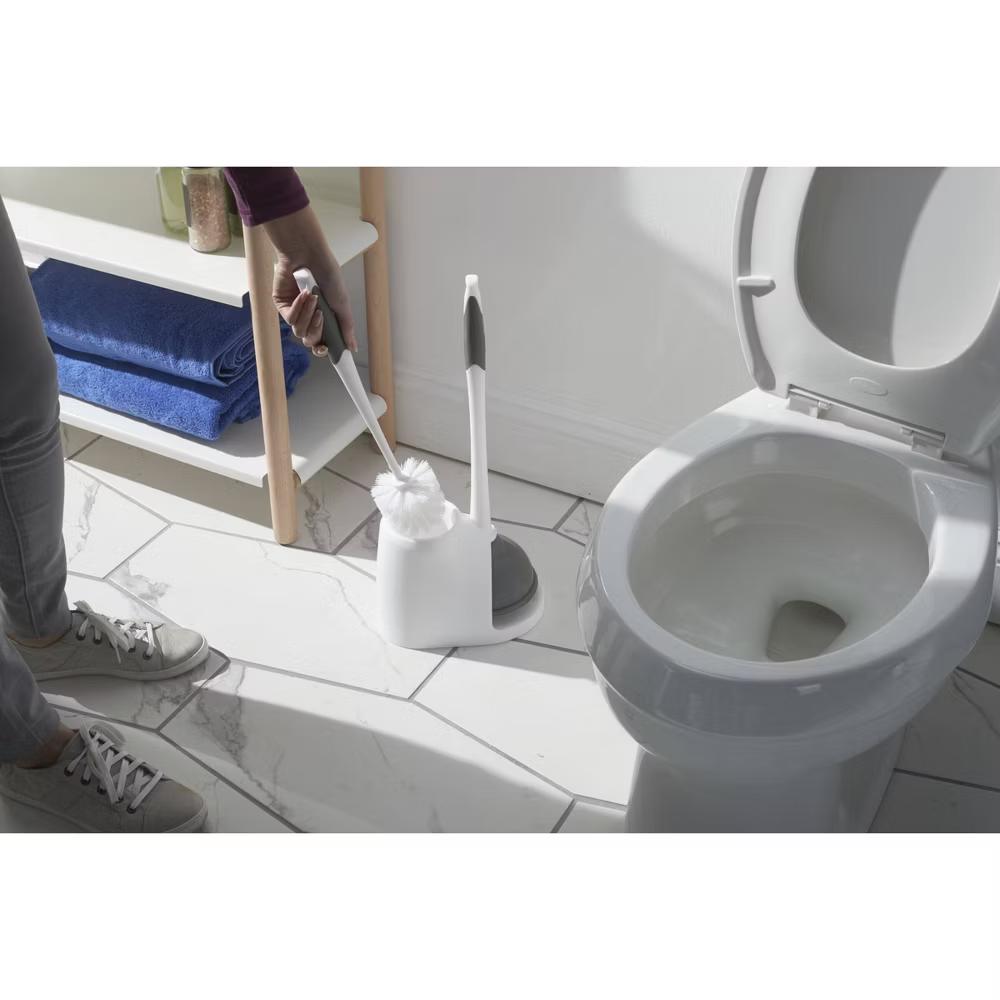 Plunger & Toilet Brush with Carry Caddy - Image 7