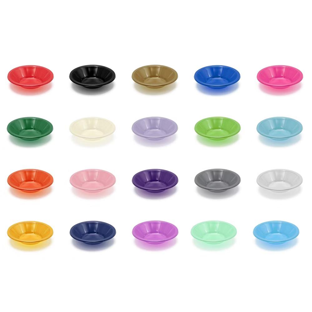 Crown Display 12 Oz. Plastic Bowls Disposable Party Bowls - Plastic Soup Bowls - Image 6
