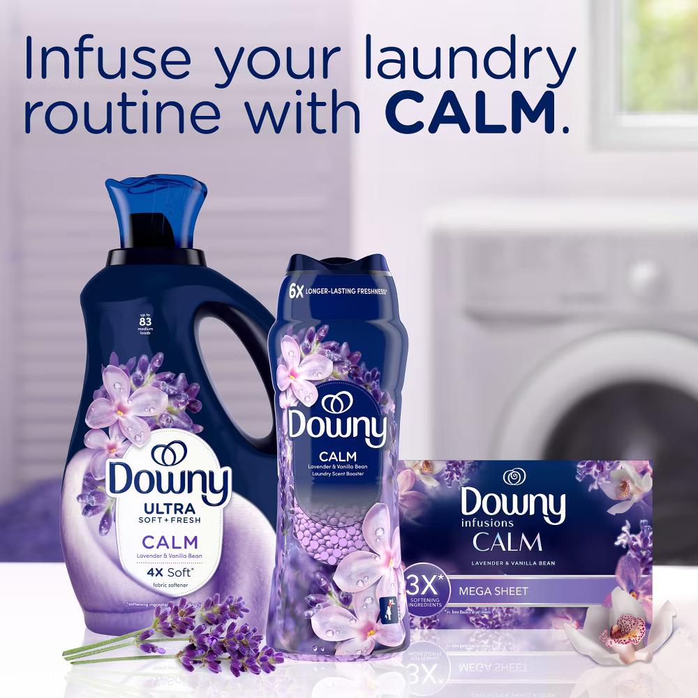 Infusions Calm Lavender & Vanilla Bean Scent In-Wash Booster Beads - Image 21