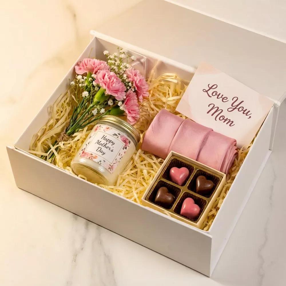 1 Piece 9 6.7 2.75 Inch White Magnetic Closure Gift Box Collapsible Packaging for Wedding Birthday Christmas Jewelry Proposals - Image 5