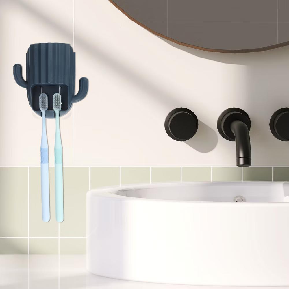Cactus Wall Mounted Toothbrush Holder 1 Pc - Image 4