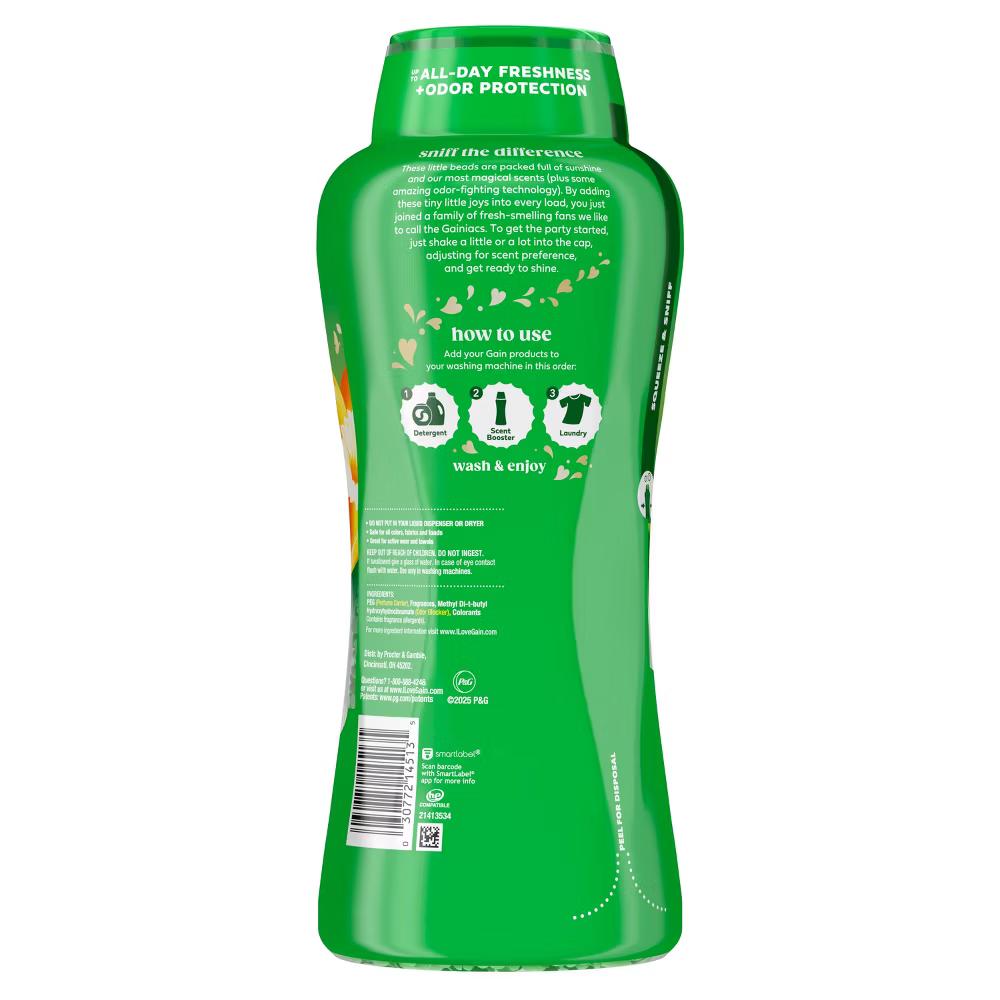 Gain Original Fireworks In-Wash Laundry Scent Booster Beads - Image 31