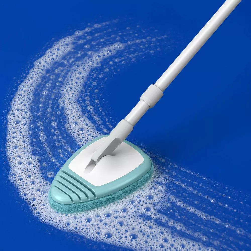 Extendable Tub And Tile Non-Scratch Cleaning Brush - Image 3