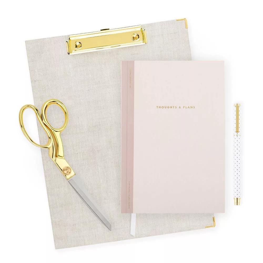 8" Scissors Gold - Essentials: Metal Office & Desk Supplies, Non-Powered Tools, 0.375 lbs - Image 2
