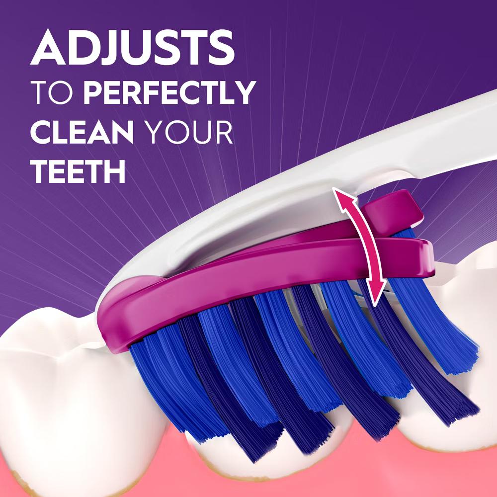 Pro-Whitening Toothbrushes - Soft - 4ct: Full Head, Manual Item, 8.976 Inch Length - Image 3