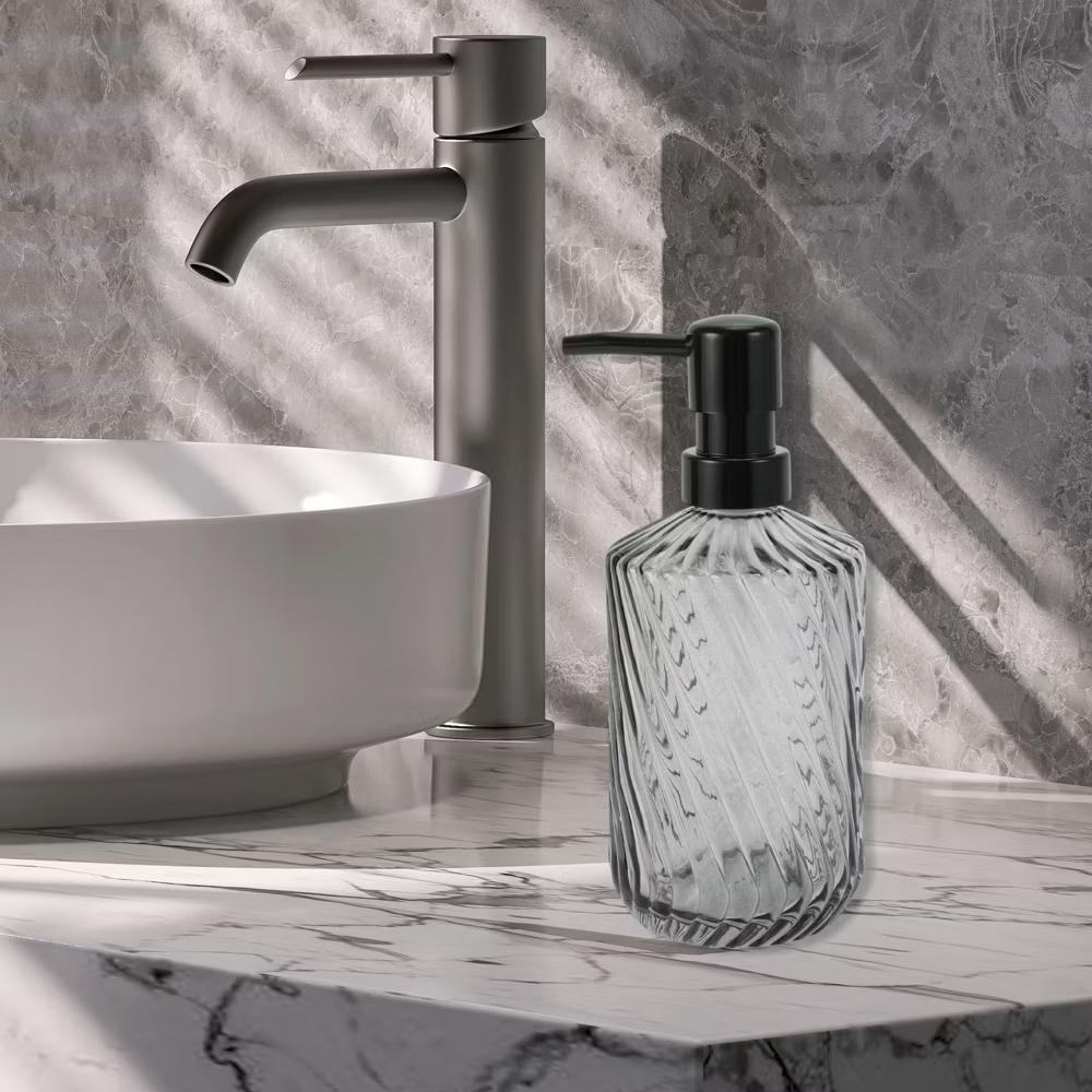 Simple Twill Lines Soap Pump Dispenser 450ml 1 Pc - Image 12