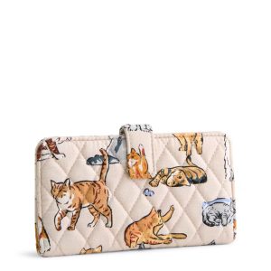 Women's Outlet Cotton Medium Essential Tab Wallet