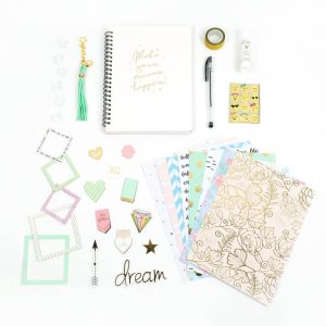 DIY Journaling Set - Craft Kit with Stickers for Girls, Art & Stationery, Ages 14