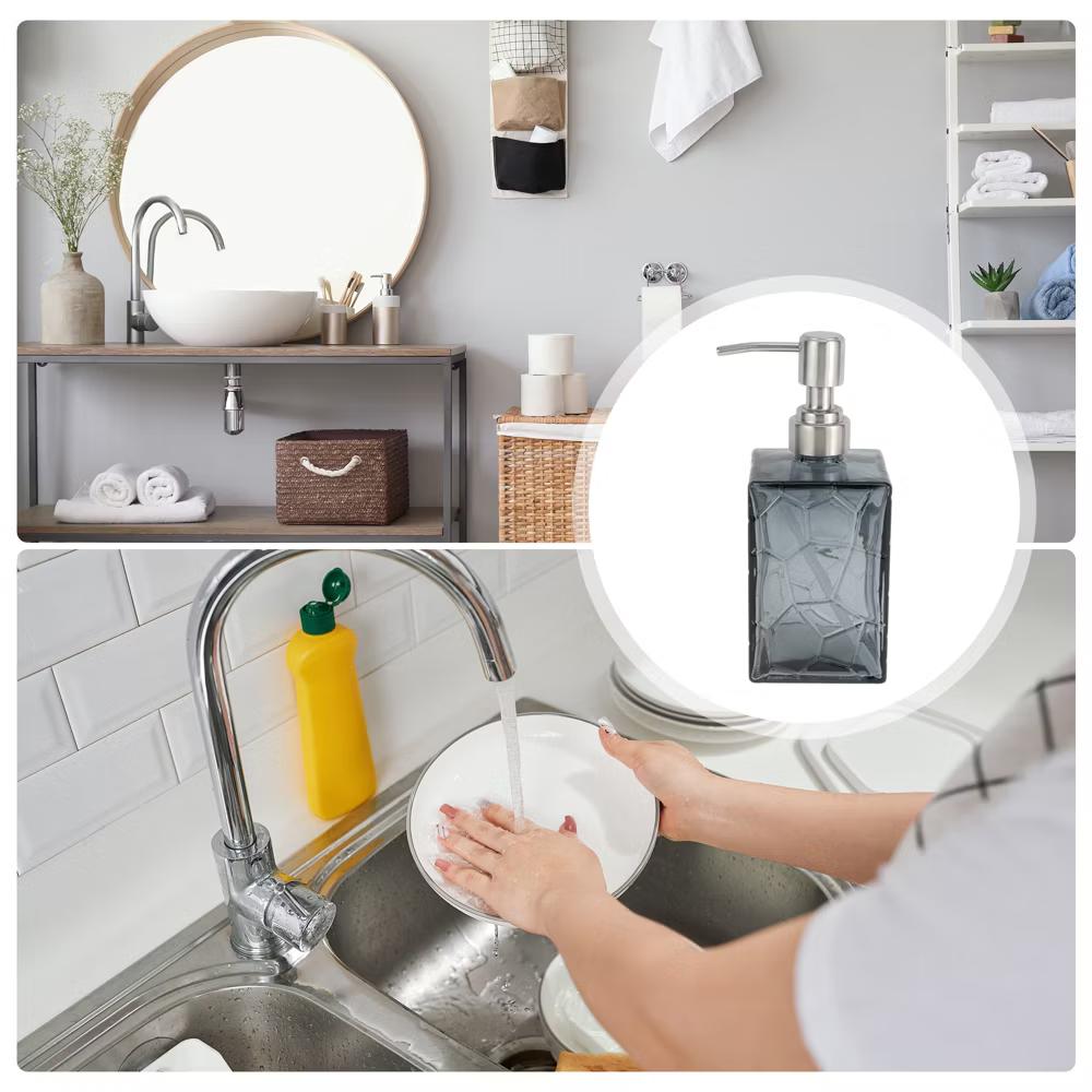 Texture Pattern Pump Soap Dispenser 1 Pc - Image 21