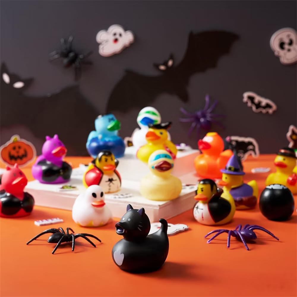 Halloween Party Supplies, Rubber Ducks Party Toys for Halloween Goodie Bag Fillers Decorations School Classroom Game Prizes Baby Bath Toy - Image 22
