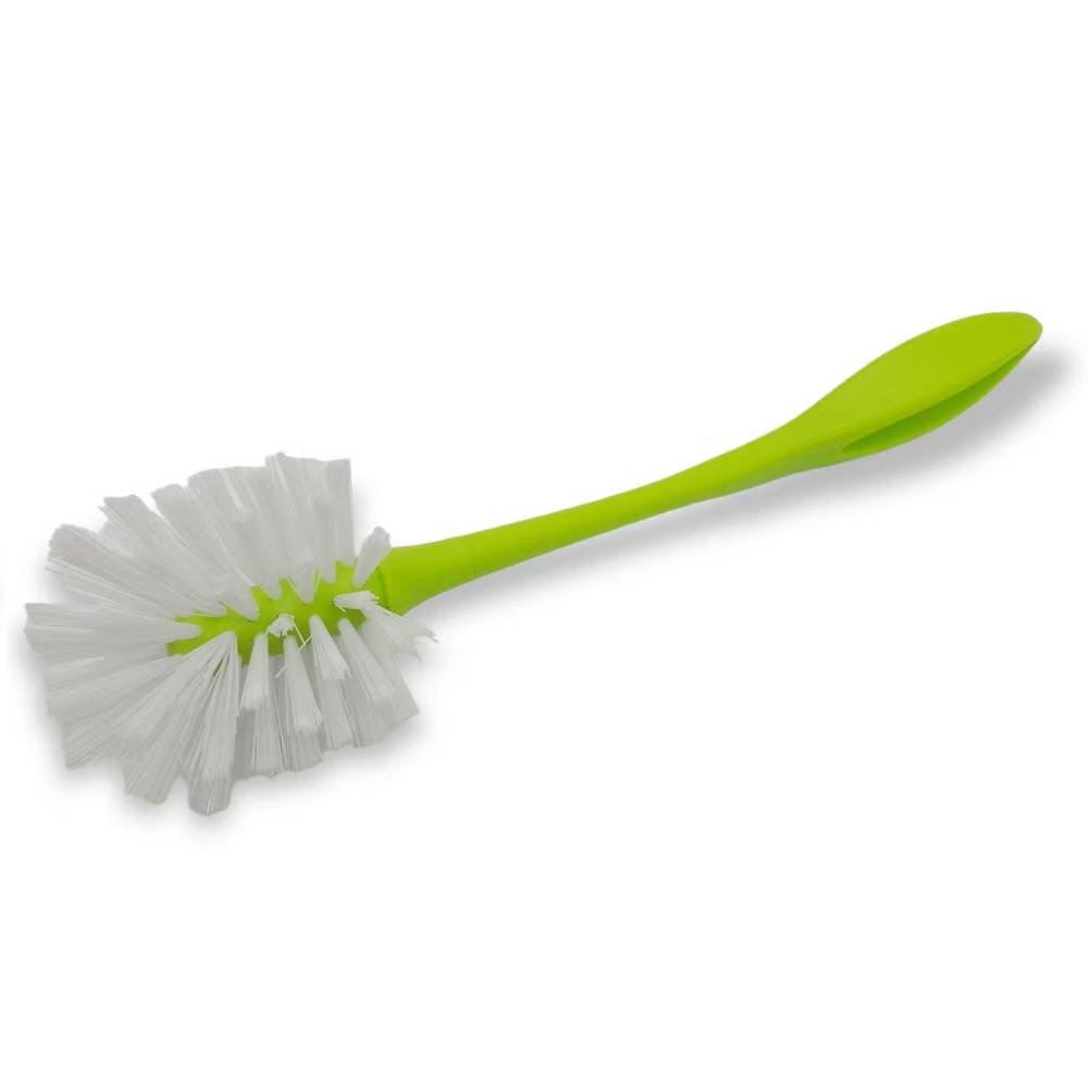 Handy Housewares 3 Piece Durable Dish Cleaning Scrubbing Brush Set - Multiple Brush Sizes - Image 2