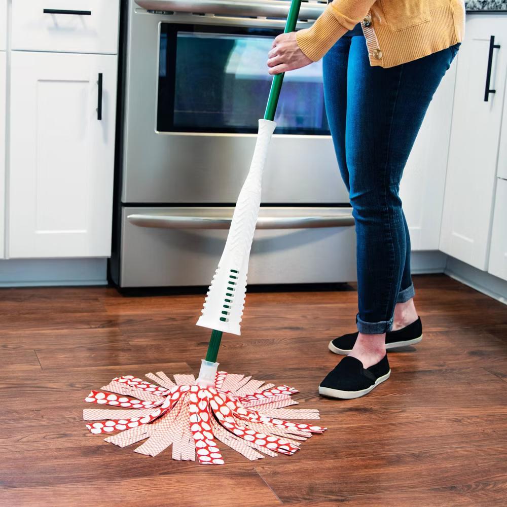 Libman Wonder Mop: Steel Handle, Microfiber, Non-Abrasive, For Multi-Surface Use - Image 5