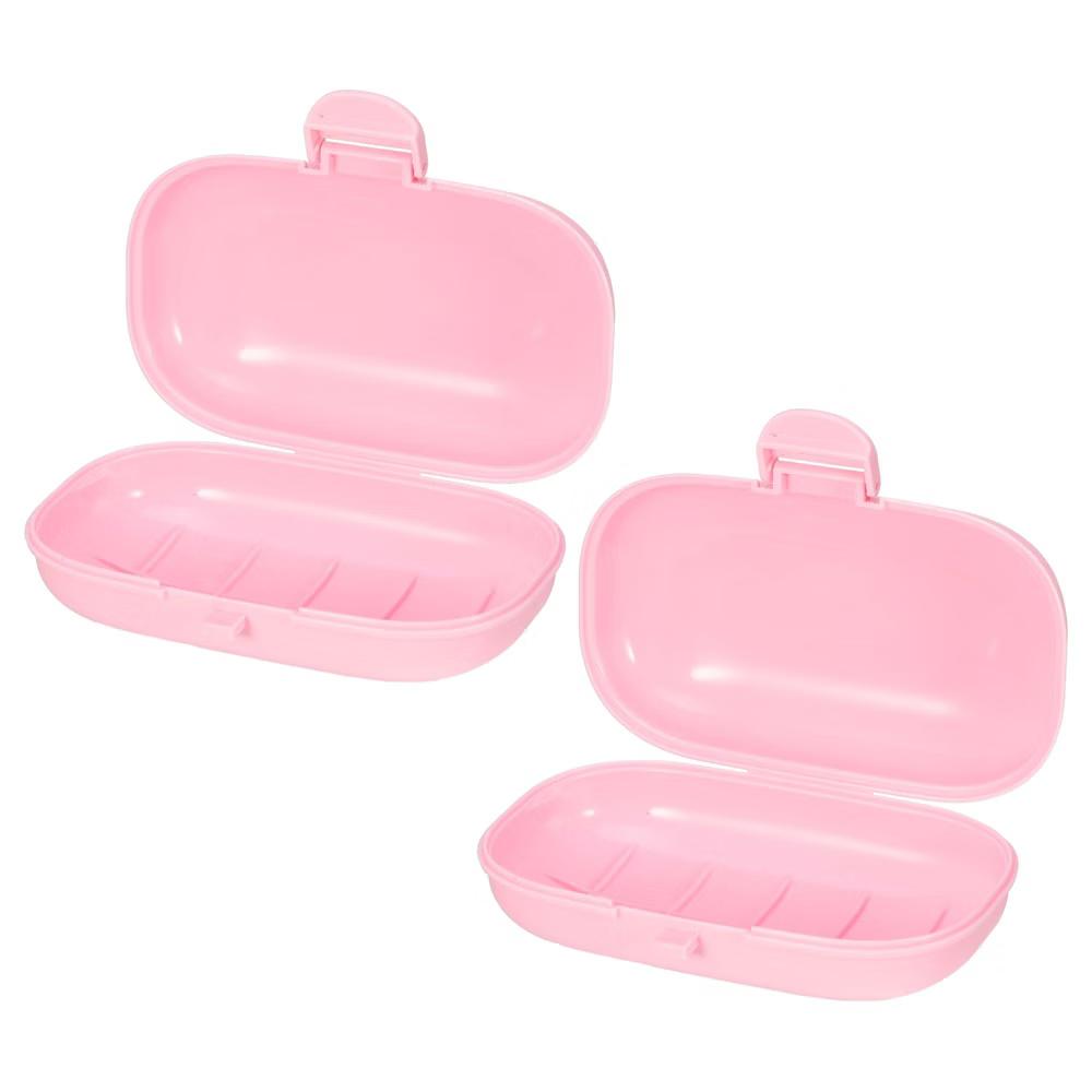 Portable Travel Soap Box 4.80"x3.07"x1.73" 2 Pcs - Image 18