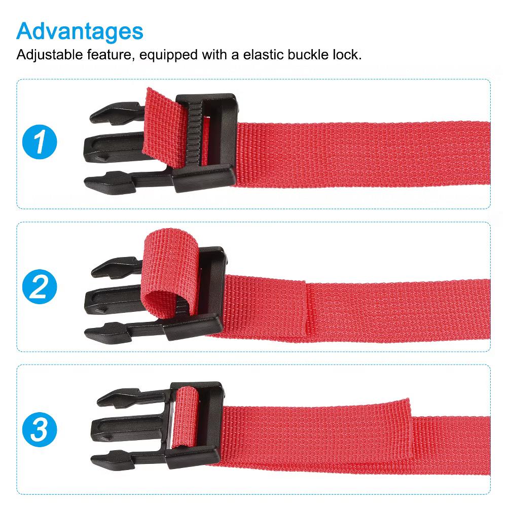 Outdoor Trave Backpack Adjustable Buckle Belt Luggage Straps - Image 24