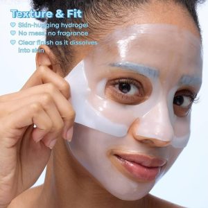 TONYMOLY PDRN Hyaluronic Acid Overnight Hydrogel Mask - 33g: Facial Treatment, For Normal Skin, Unscented