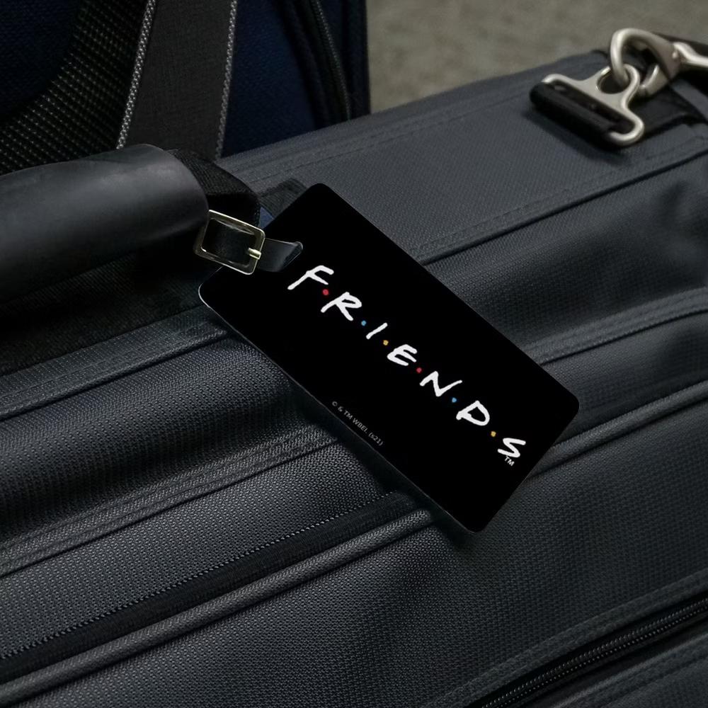 Friends Logo White Luggage ID Tags Set of 2 - Image 2