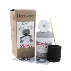 Hoooked DIY Crochet Kit Koala Sydney - Gris PAK142