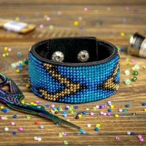 Crafts Bead embroidery kit on artificial leather FLBB-029