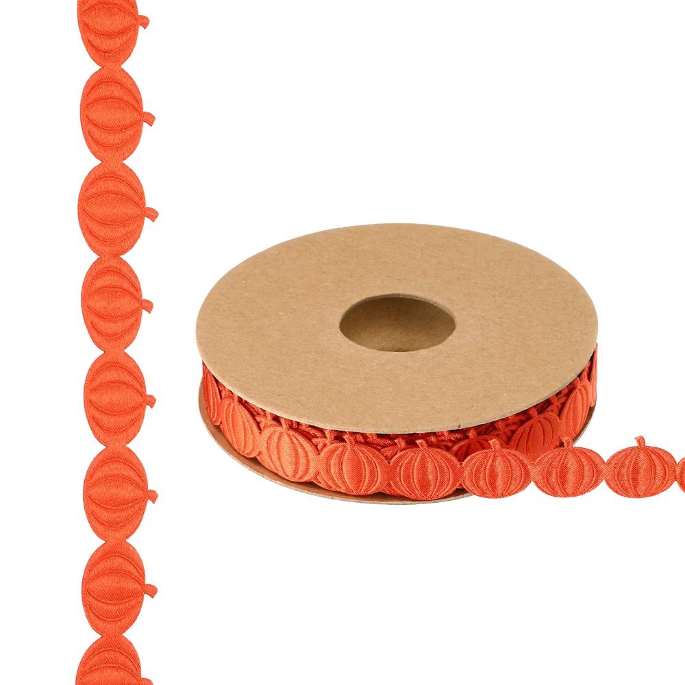 Christmas Wreath Making Gift Wrapping Artificial Pumpkin Ribbon - Image 6