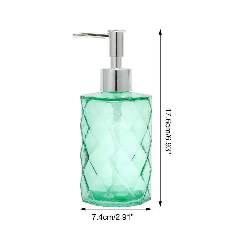 Durable Diamond-shaped Soap Dispenser 11.16oz 1 Pc - Image 19