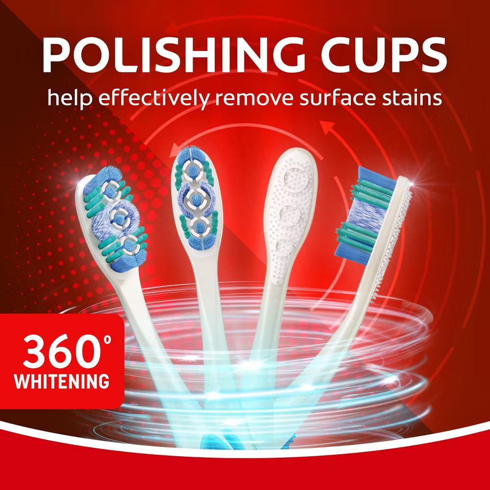 360 Optic White Whitening Manual Toothbrush - Soft - Image 12