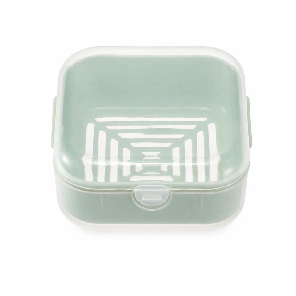 Square Double-layer Drain Soap Dish 1 Pc - Image 19