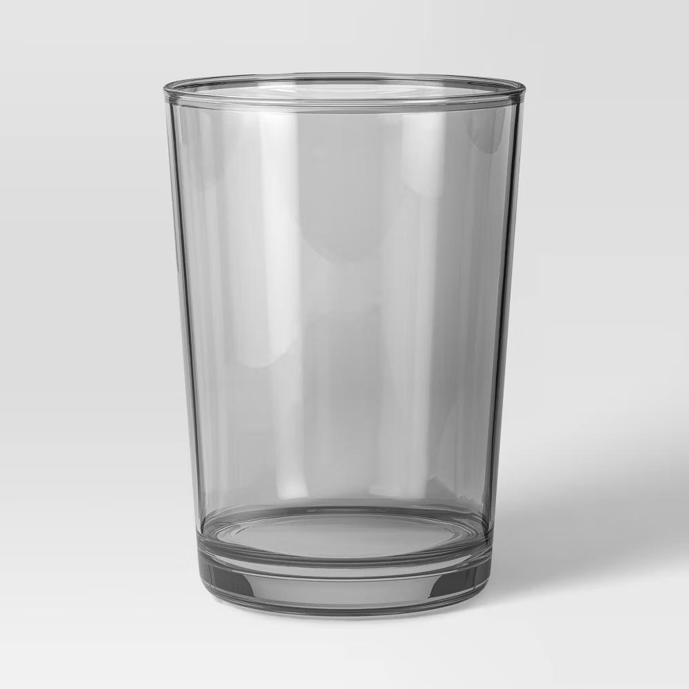 19 fl oz Glass Bower Tall Tumbler Gray - Image 2