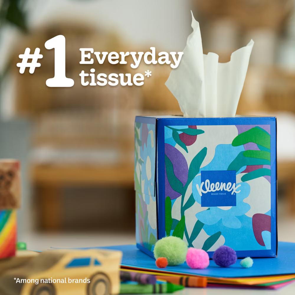 Trusted Care Facial Tissue - 4pk/70ct: Square, 2-Ply - Image 4