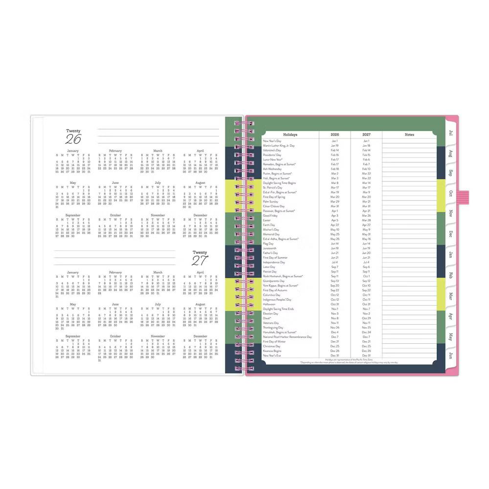Blue Sky Your Year Parent Weekly/Monthly Planner Wirebound 8.5"x11" Rossi Floral - Image 7