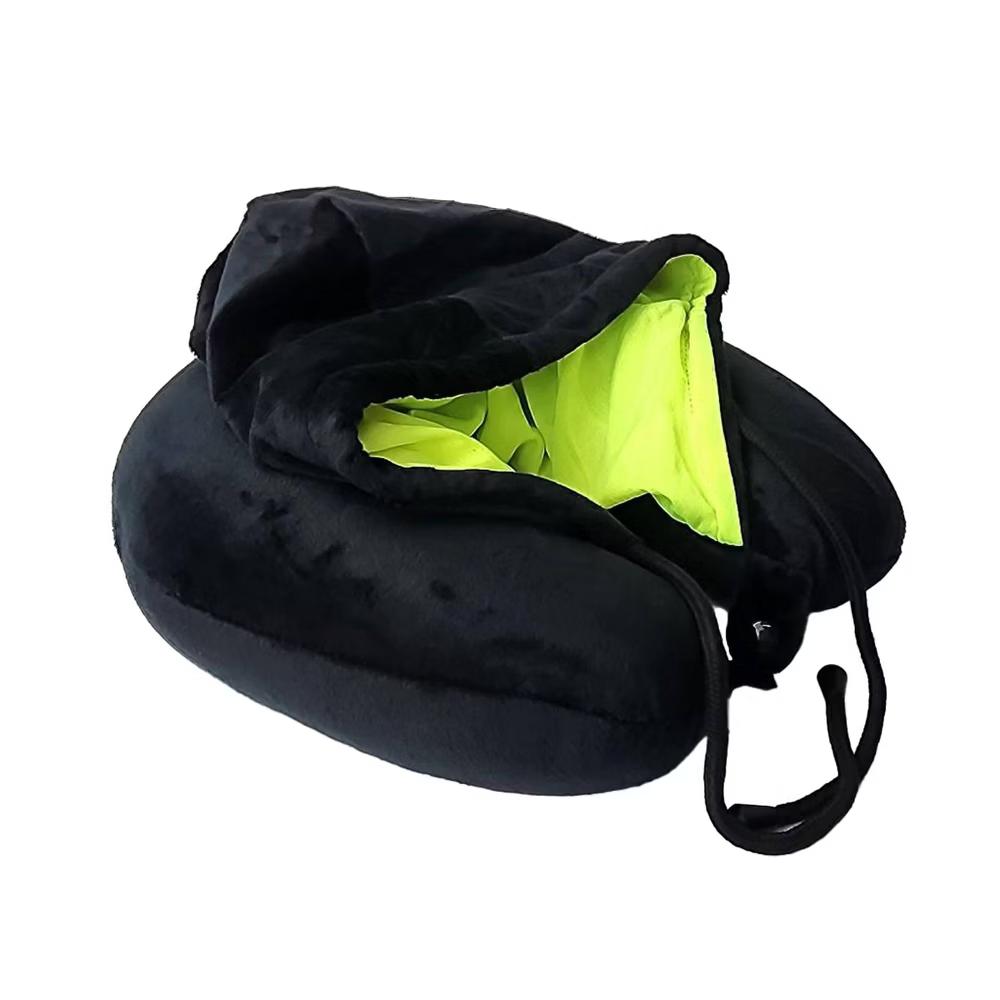 WOLF Hooded Travel Neck Pillow - Image 12