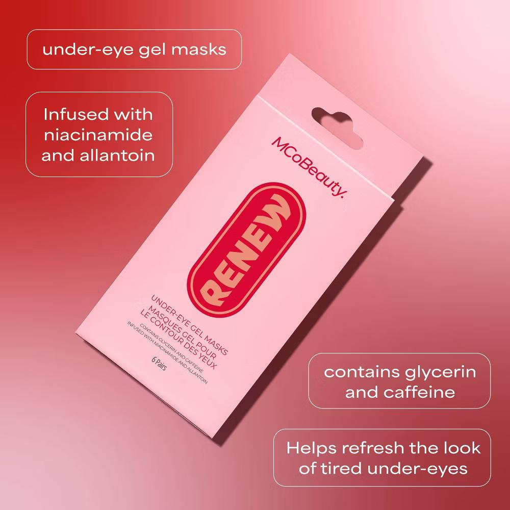 MCoBeauty Renew Under-Eye Gel Masks - 3.53oz - Image 4