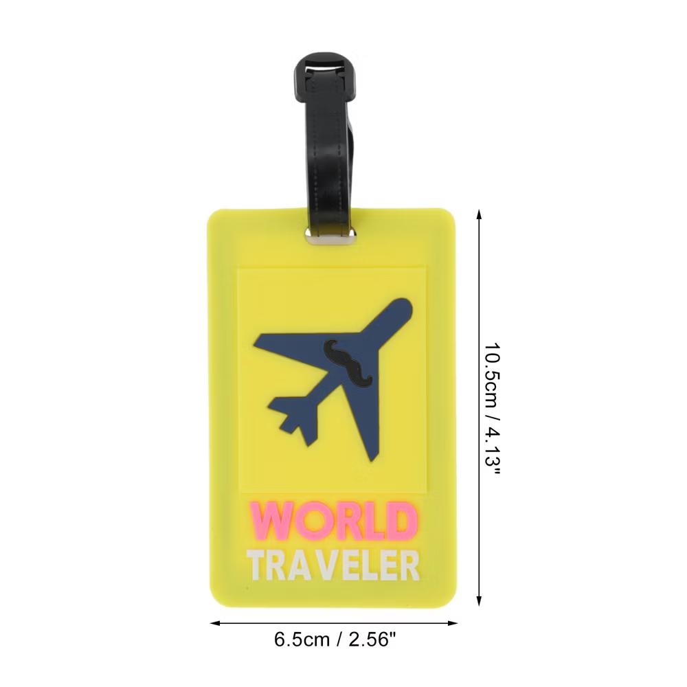 Plane Pattern Luggage Tag 1 Pc - Image 11