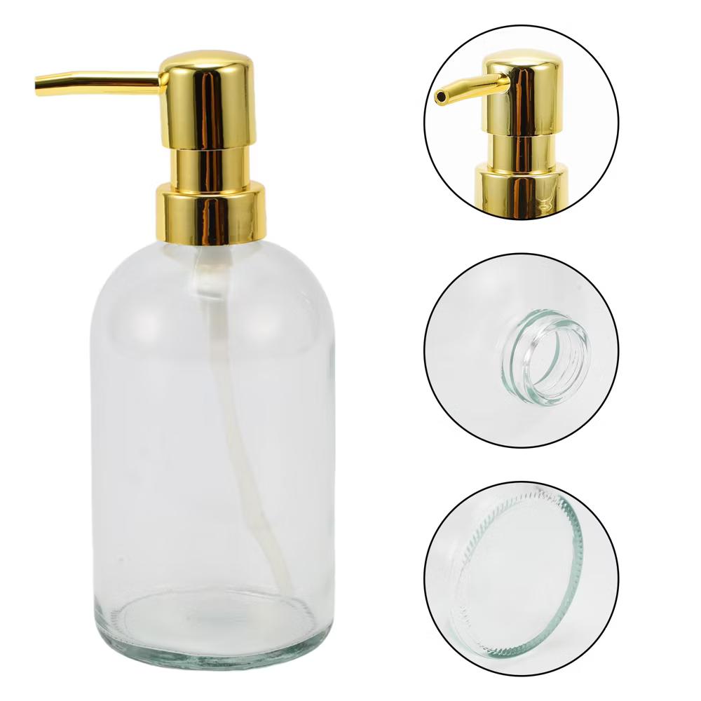 Classic Cylindrical Soap Pump Dispenser for Hotels 400ml 1 Pc - Image 17