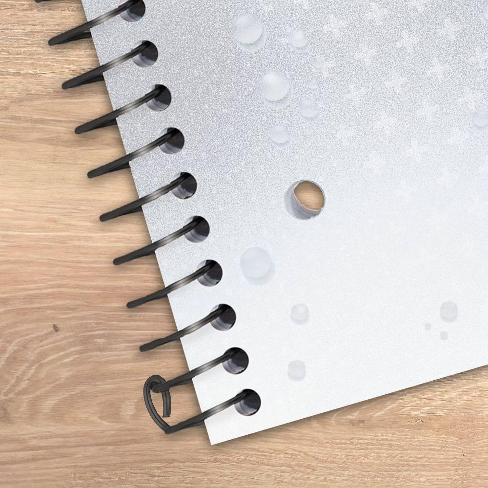 Five Star 8"x10.5" Active Wide Ruled Notebook White - Image 4