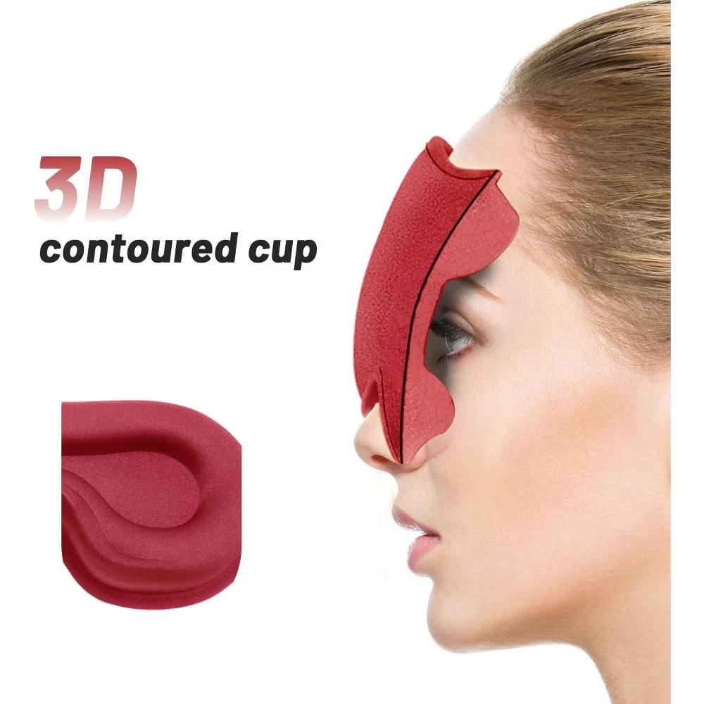 Albatross Health Sleep Eye Mask for Men and Women, Ideal for Lash Extensions, Travel Blackout Night Blindfold with Adjustable Strap - Image 50