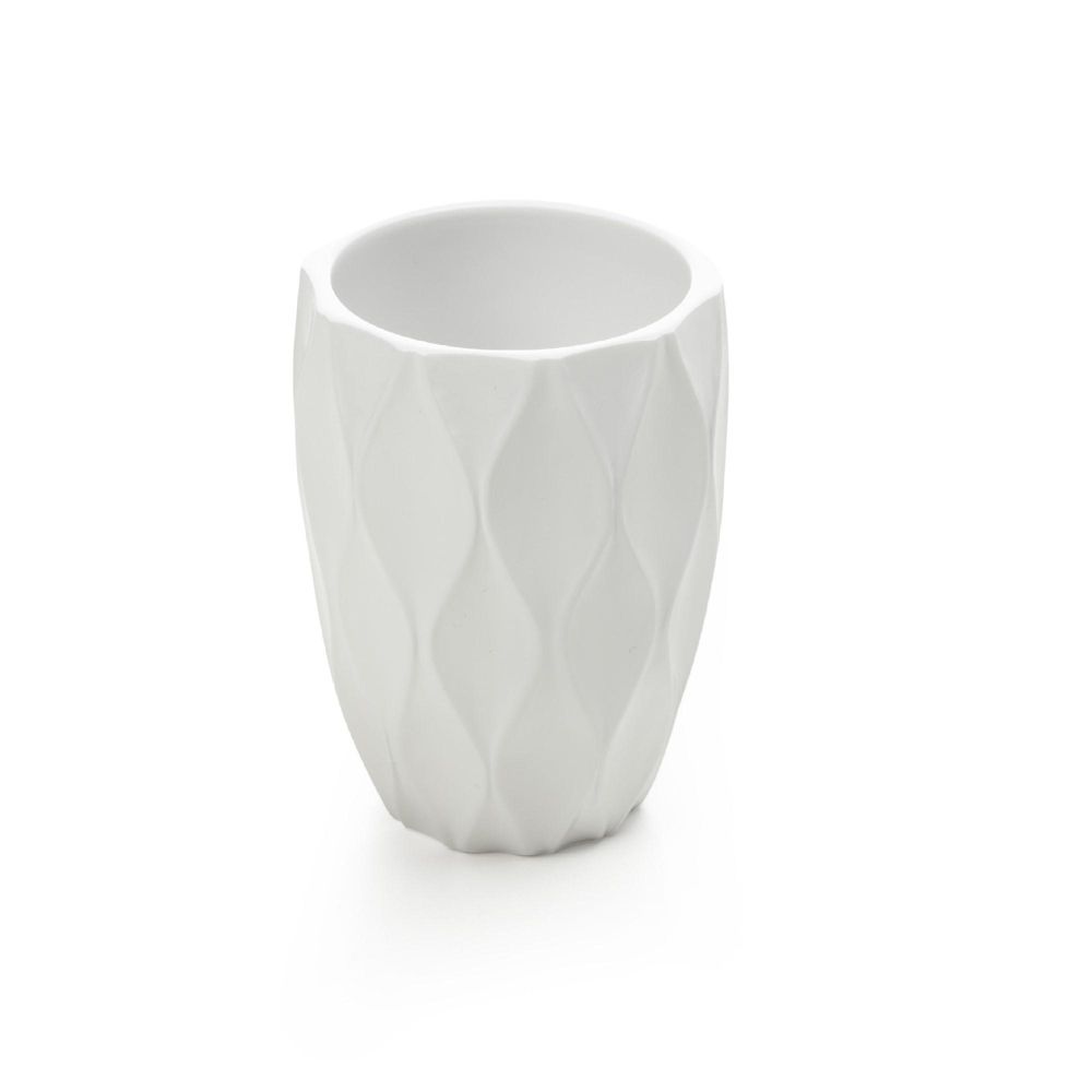 Trading Wave White Tumbler