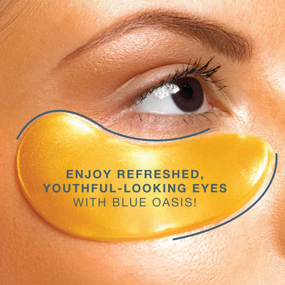24k Gold Under Eye Patches for Puffy Eyes and Dark Circles, Under Eye Mask Patches for Puffiness, Under Eye Masks 60 Pairs Gold for Puffy Eyes - Image 5