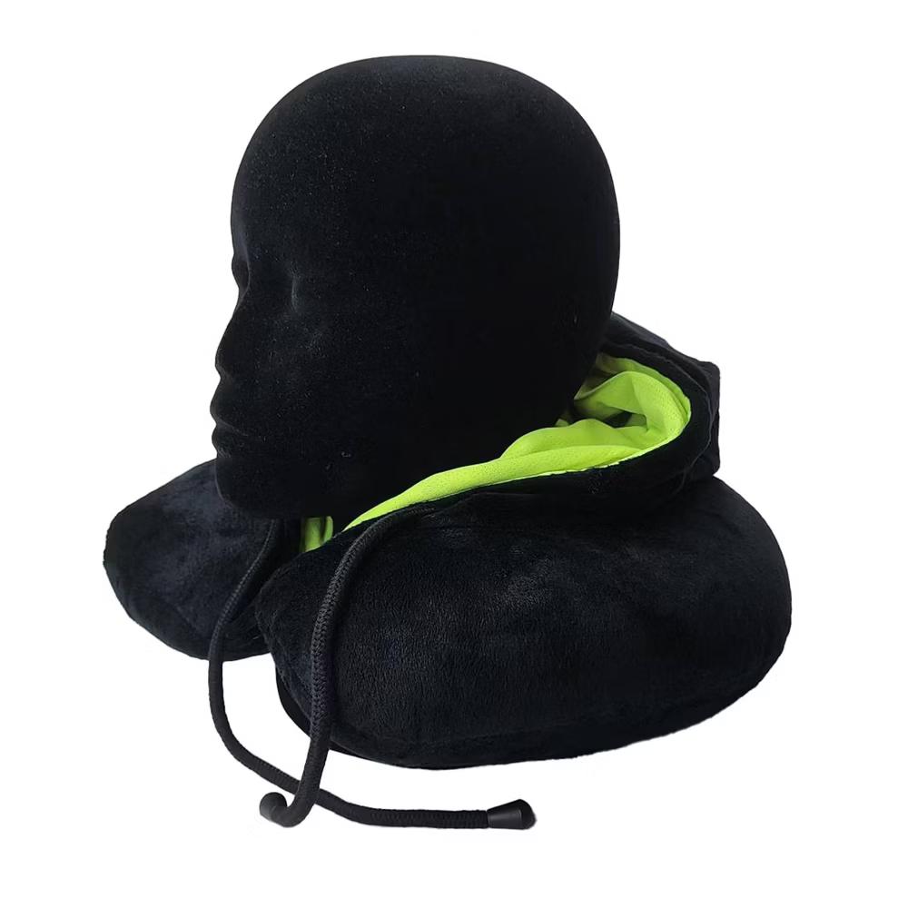 WOLF Hooded Travel Neck Pillow - Image 13