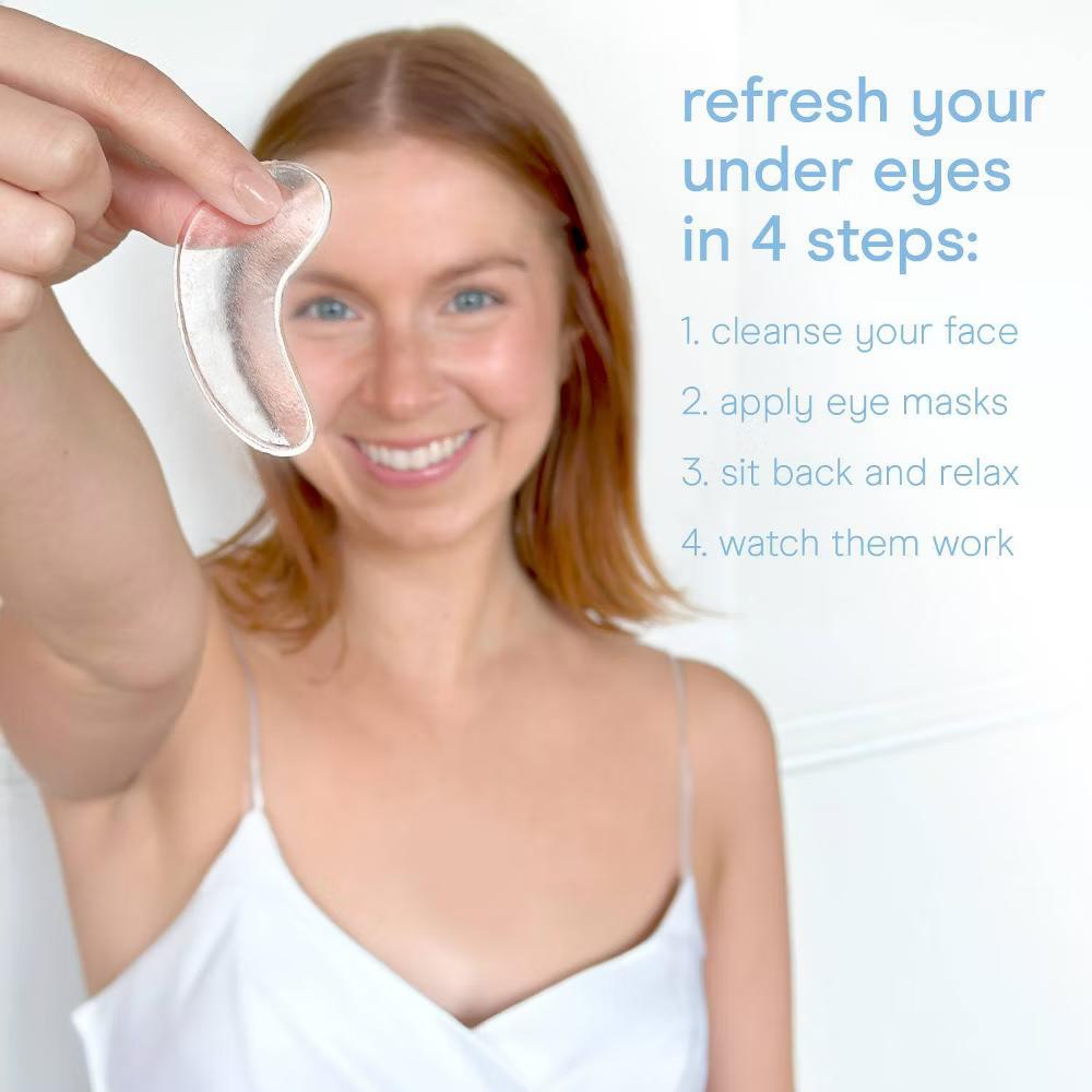 Baebody Snail Mucin Under Eye Masks - 6ct: Paraben-Free, Sulfate-Free, Vegan, With Hyaluronic Acid - Image 6