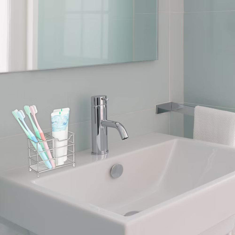 4 Slots 304 Stainless Steel Toothbrush Toothpaste Holder 1 Pc - Image 8