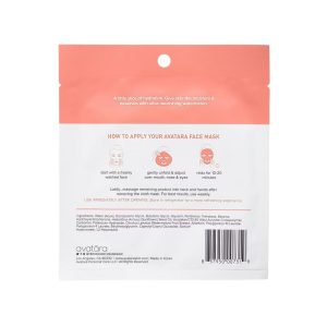 Avatara Watermellow Hydrating Mask - 0.71 fl oz: Paraben-Free, Petroleum-Free, Phthalate-Free, For Dry Skin