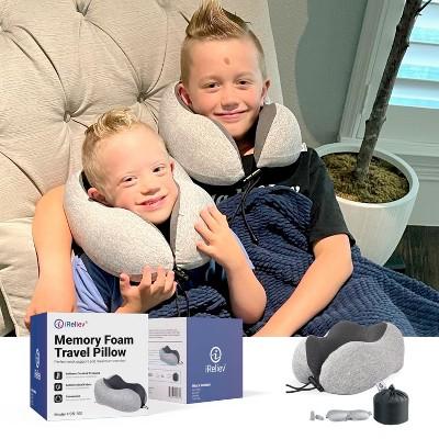 Travel Pillow with Tote, Earplugs and Eye Mask Relaxable Kit - Image 5