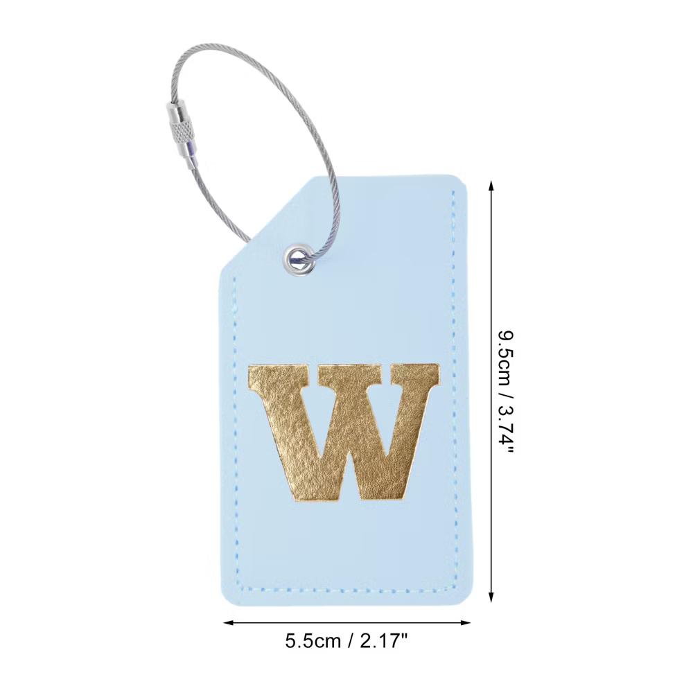 Luggage Tag Light Blue 1 Pc - Image 80