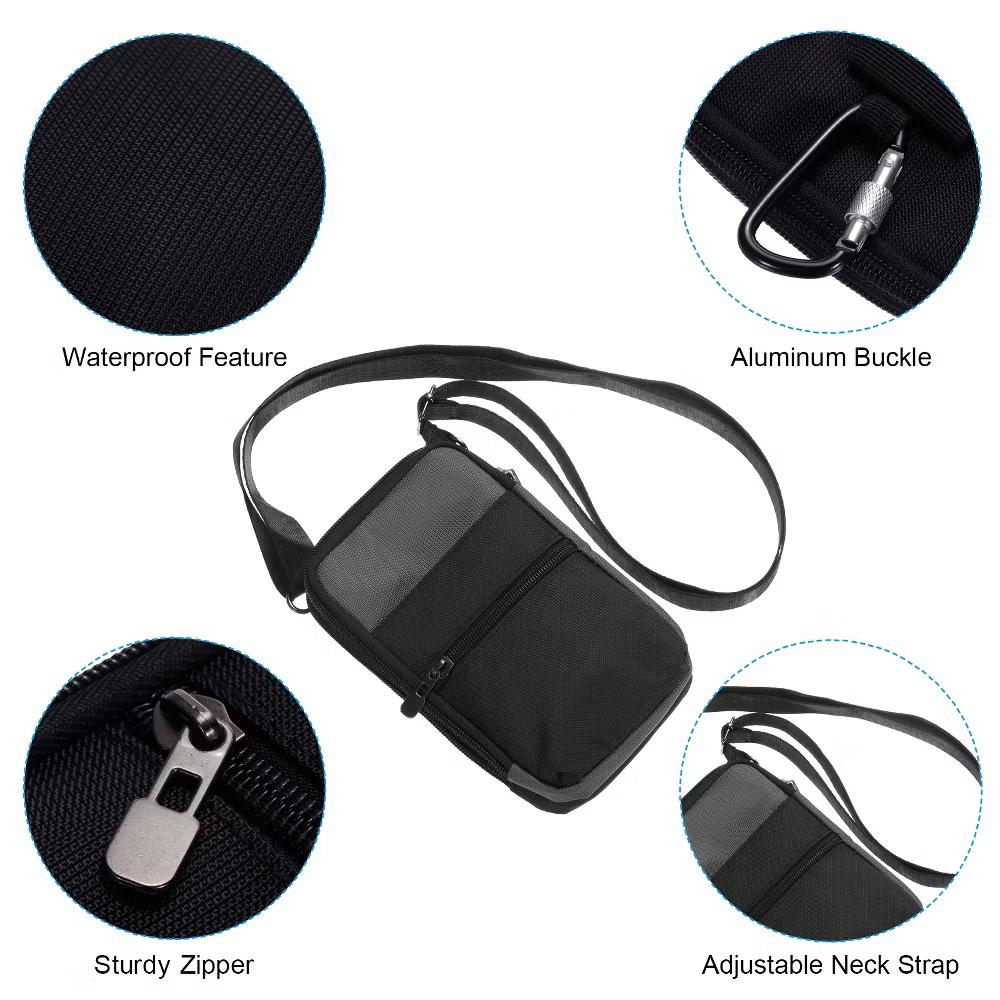 Waterproof Passport Holder Travel Organizer Neck Wallet for Women Men - Image 2