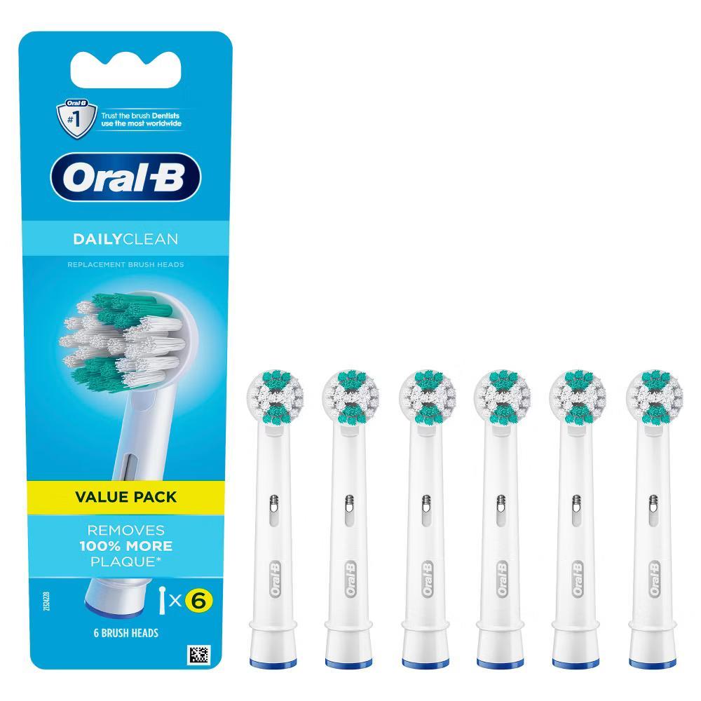 Daily Clean Electric Toothbrush Replacement Brush Heads Refills - 6ct - Image 5