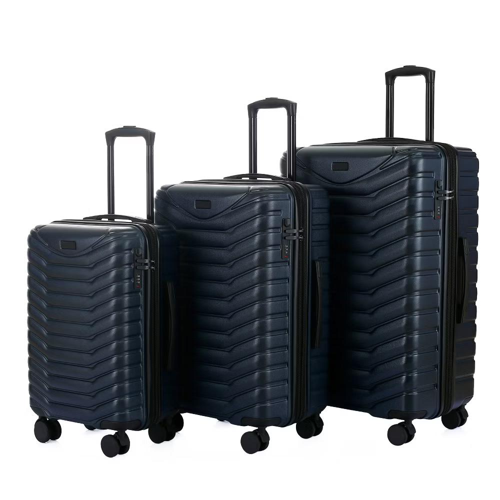 3-Piece Lightweight Luggage Set, ABS HardShell Expandable Luggage with Built-in Lock and 8 Spinner Wheels, 20"+24"+28" - Image 5