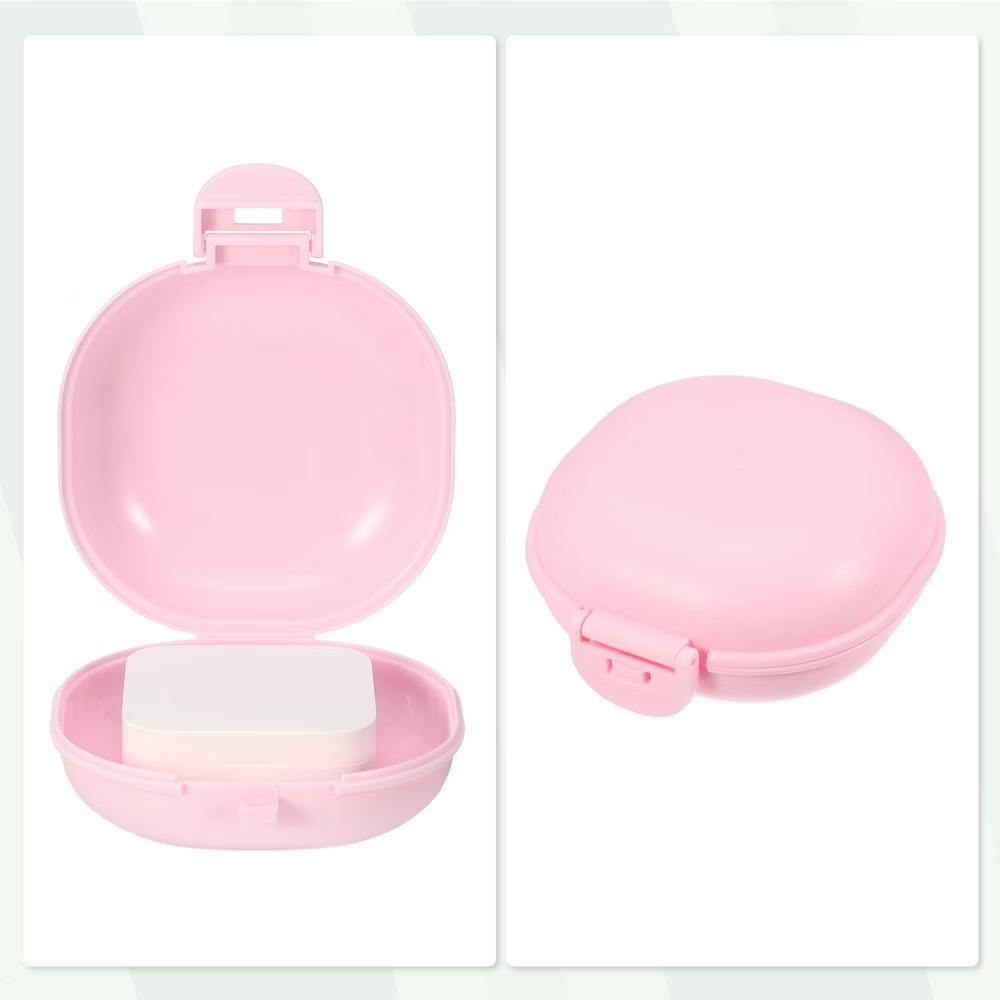 Travel Portable Soap Box 3.58"x3.46"x1.69" 1 Pc - Image 15