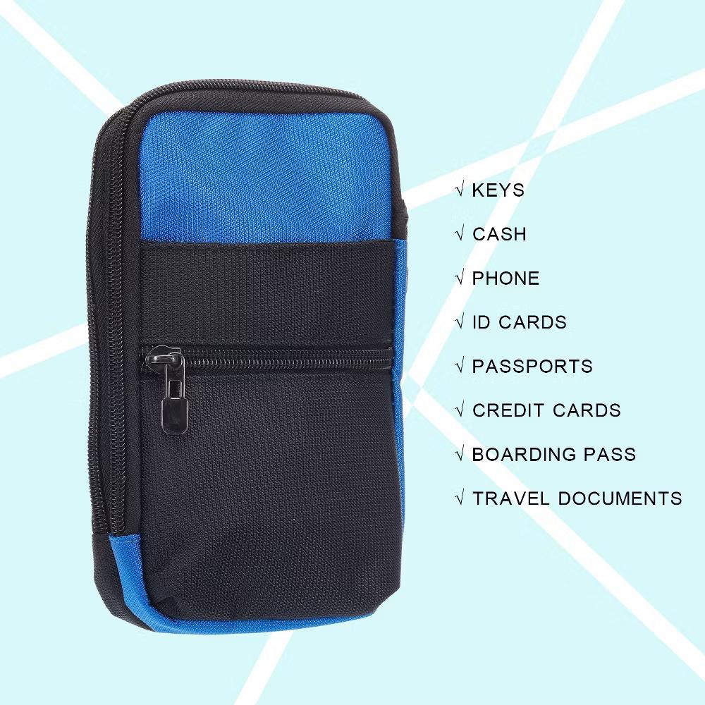 Waterproof Passport Holder Travel Organizer Neck Wallet for Women Men - Image 8
