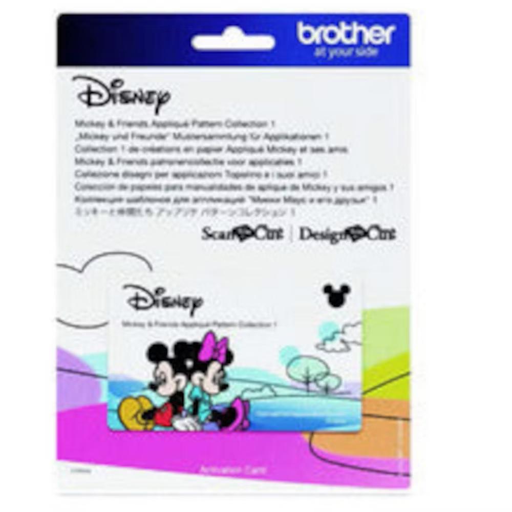 ScanNCut CADSNP03 Mickey and Friends Pattern Collection #1