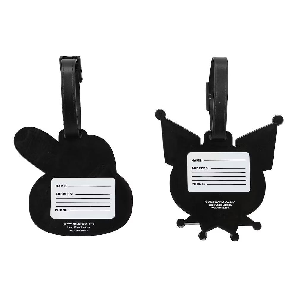 My Melody & Kuromi Luggage Tag 2-Pack - Adorable Travel Companions! - Image 5